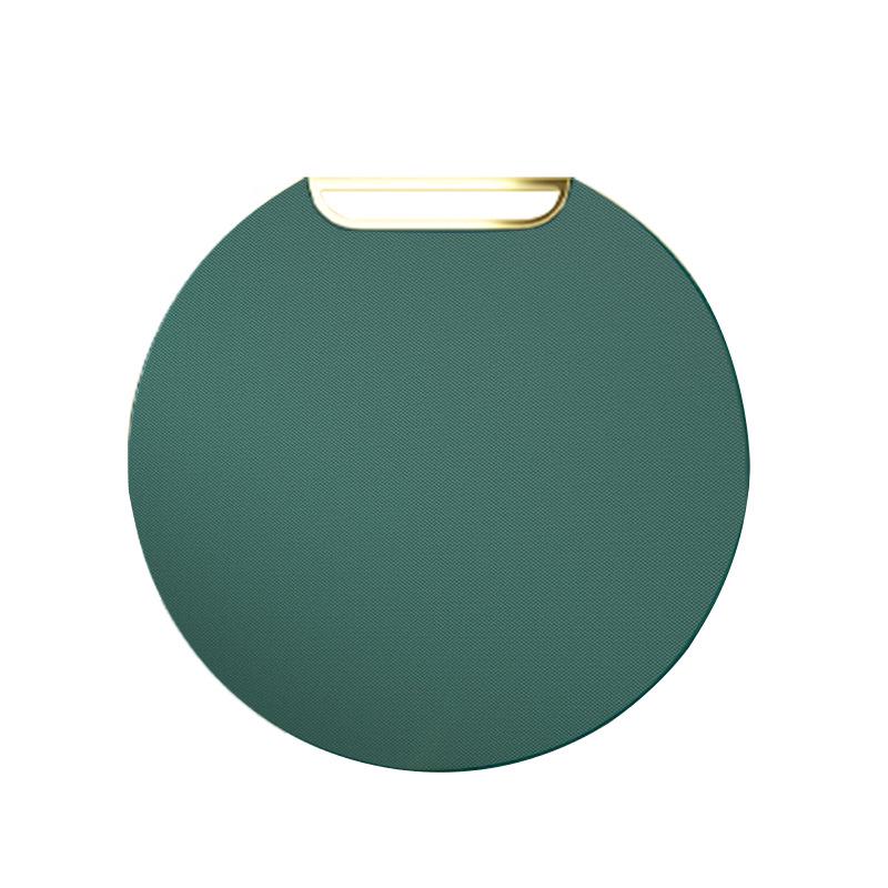 Plastic Round Cutting Board - Mildew-Proof, Stand-Up PE Design for Household Use