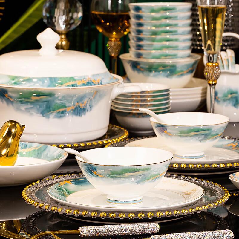 Jingdezhen Nordic Style 10-Inch Ceramic Dinner Plate