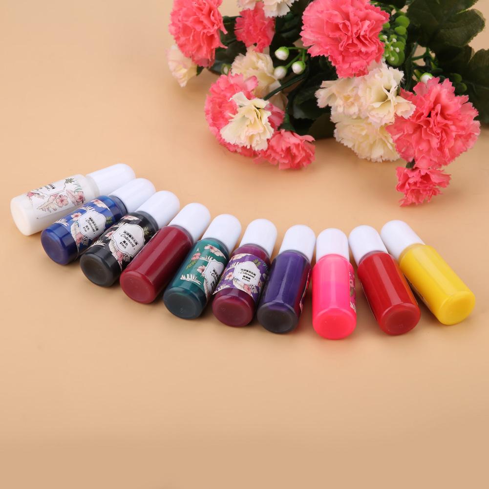 10 Colors 10ml Epoxy UV Resin Coloring Dye Colorant Pigment   Art Crafts