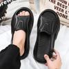 New Open Toe Plus Size Men'S Slippers For Summer Lightweight Eva Soft Sole Comfortable And Non Slip Suitable For Daily Wear