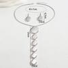 Exaggerated fashion irregular geometric pendant necklace earring set bright color collarbone jewelry necklace