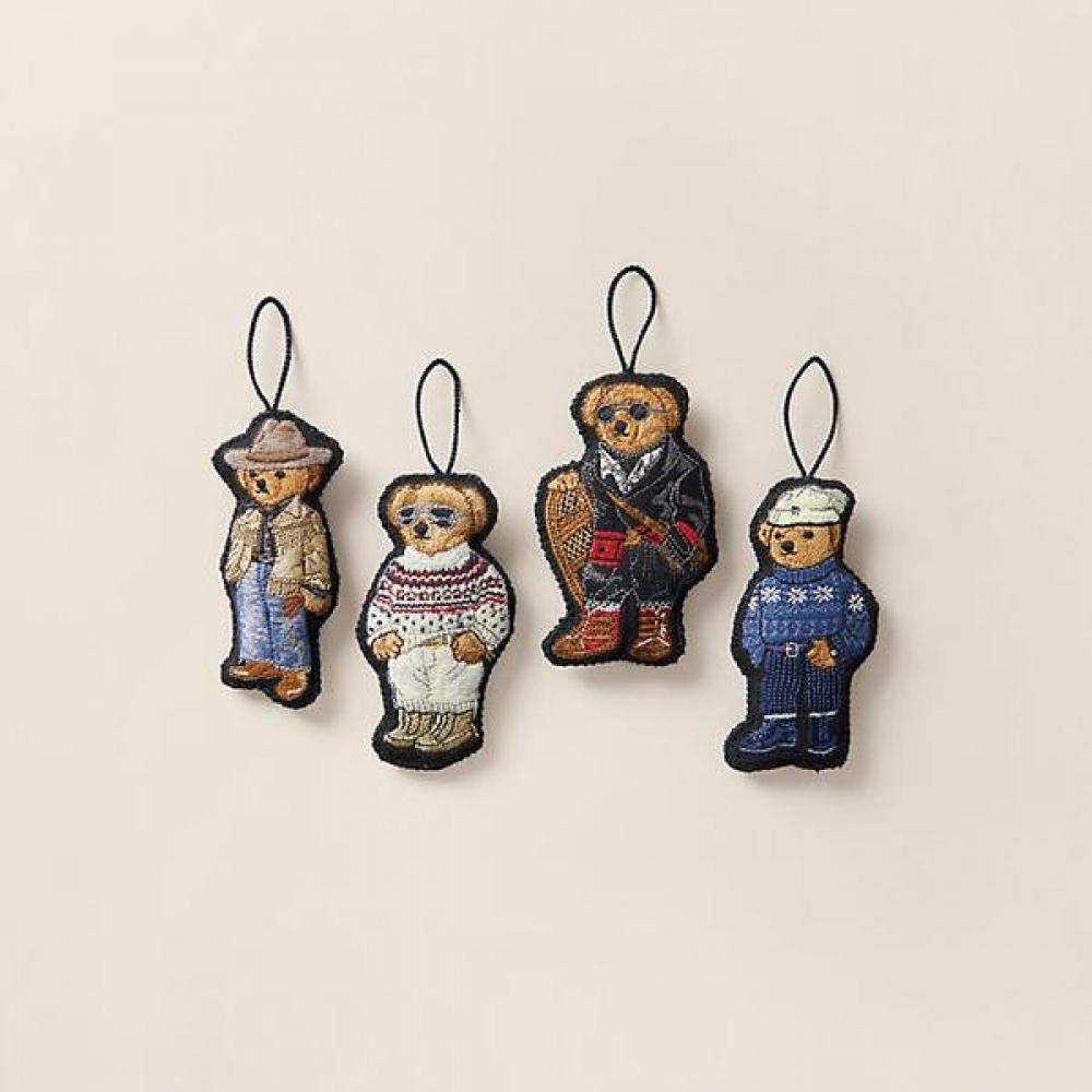 Polo Ralph Lauren Bear Ornament Set Hmpogfth5720152999 ONE