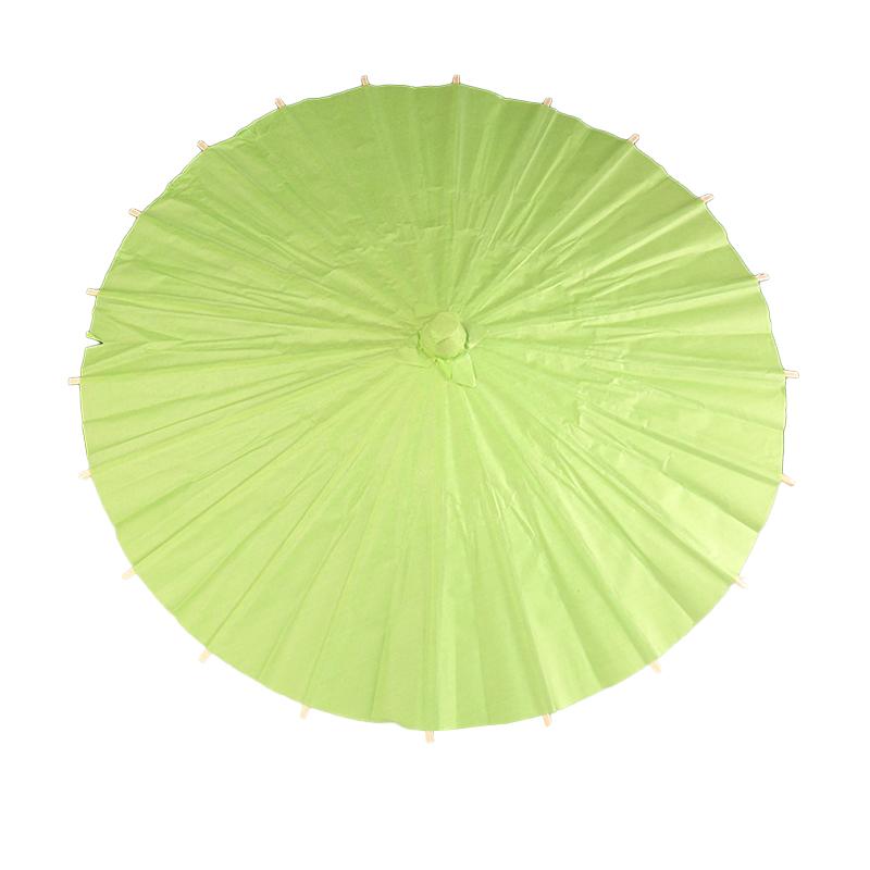 1Pc Parasol Folding Paper Umbrella DIY Home Decoration Chinese Art Dance Party Props Bamboo