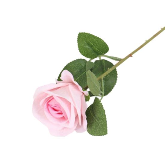 10 шт. Искусственная Бархатная Роза Реалистичный Длинностебельный Искусственный Цветок с Зелеными Листьями Декор для Дома, Офиса, Свадебной Вечеринки Подарок на День Святого Валентина