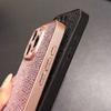 Korean light luxury iPhone15 mobile phone case Apple 17ProMax flash diamond air metallic paint 16 Korean version of women's models
