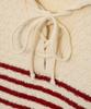 Eilubeu Wide Collar Multi-Striped Knit Aarbpo102B