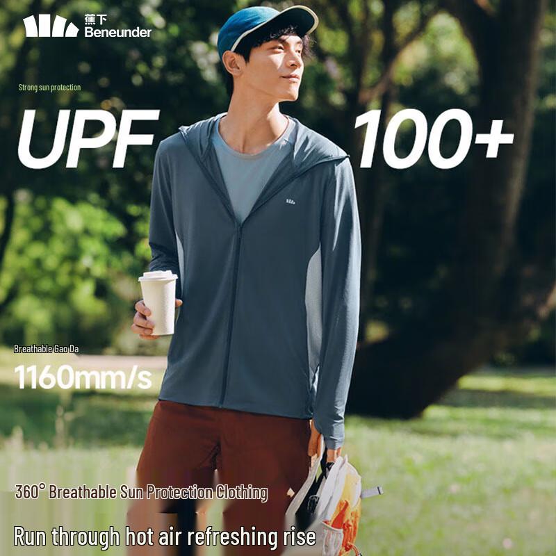 Beneunder Men's AS105 Cooling UV Protection Skin Jacket