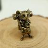 Žurka Ceļotājs Misiņa Naža Pērlītes Dzīvnieks Pele EDC DIY Paracord Pīti Rokassprādzes Siksniņa Atslēgu piekariņš Piekariņi Aksesuāri Āra Rīks Piekariņi