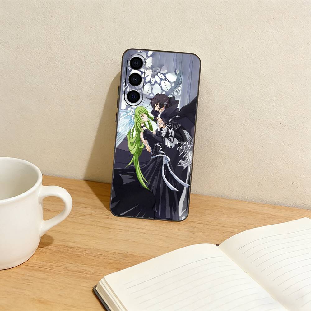 Anime C-Code Geass-s Phone Case For Samsung Galaxy A73,A72,A71,A70,A53,A52,A51,Others Soft Black Cover