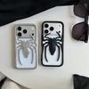 Electroplated Spider Design Anti-Fall Phone Case for iPhone 14/13/12/11 PROMAX