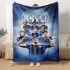 Coperte Campioni Inter Milan Flanella Stampata Traspirante Calda Coperta da Divano per Casa Ufficio Copriletti 0708a2
