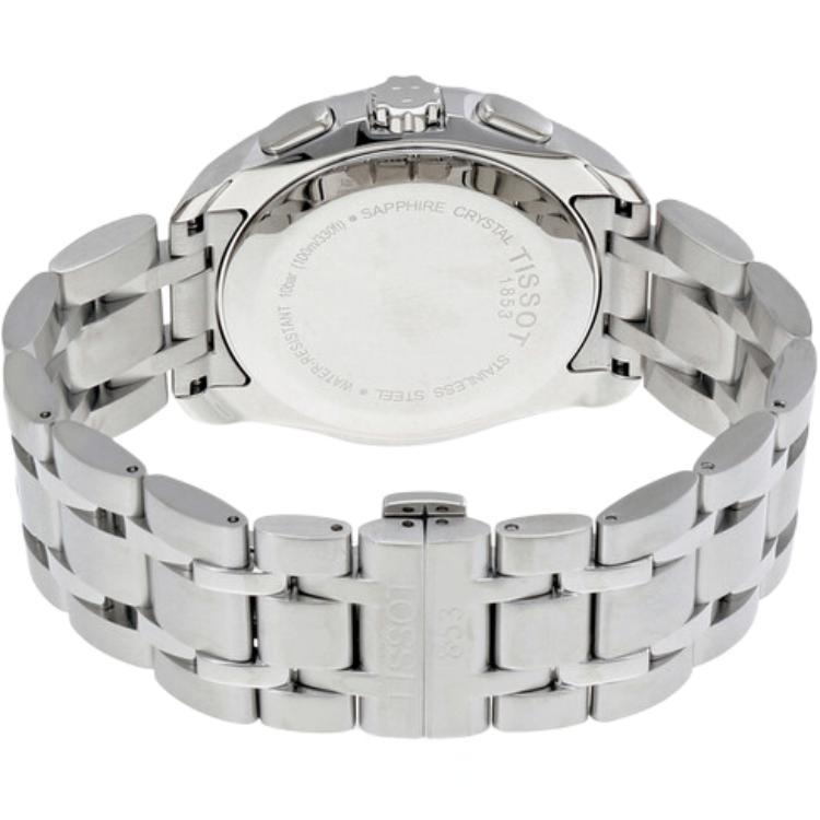 Tissot Kutu Collection Quartz Movement Men's Watches Watch 41mm White Dial Steel Watch Case Steel Strap T035.439.11.031.00