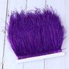 10 Meters Fluffy Colored Ostrich Feather Trim Ribbon 8-10Cm Natural Plumes Sewing Trimmings For Dress Clothing Decoration Crafts
