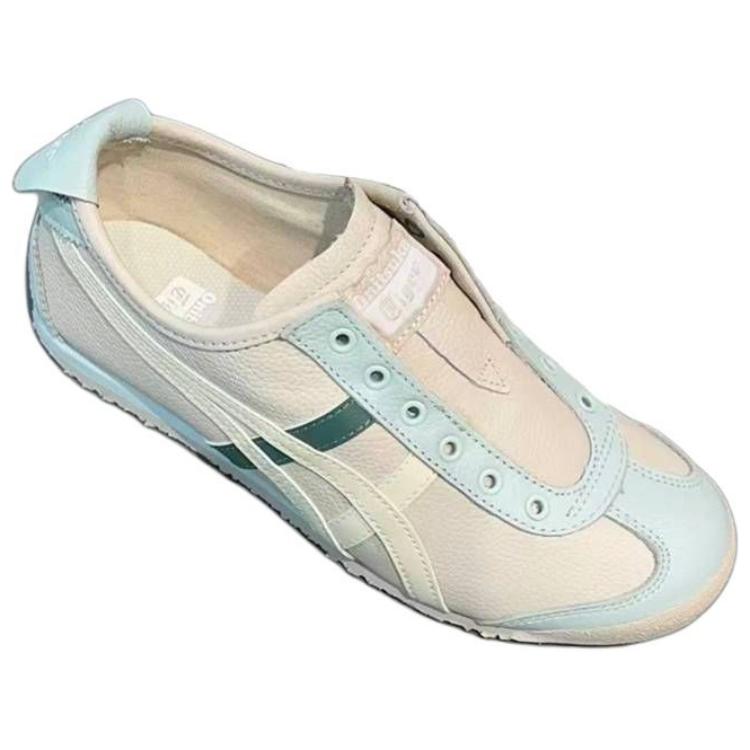 ONITSUKA TIGER Mexico 66 Lightweight Comfortable Slip Resistant Durable Low Top Lifestyle Casual Shoes Unisex Sneaker White Blue 1183B815-250