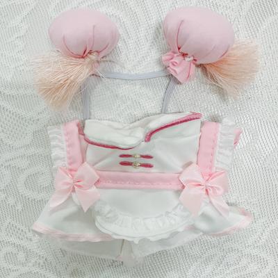 China Apron Headdress Set for Stuffed Animals Pink [Stuffed Clothes] & 10cm~15cm [item]