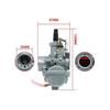 VM18mm Motorcycle Carburetor VM18-144 1002-0046 Mikuni Geniune VM 18mm Round Slide Carb Carburetor