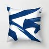 1Pcs Blue Pattern Cushion Cover Polyester 45*45Cm Pillowcase Cojines Decorativos Para Bedroom Sofa Home Decor Pillow Cover