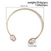 Ins Style Baroque Pearl Collar Choker Commuting Style Minimalist Metal Opening Ornament