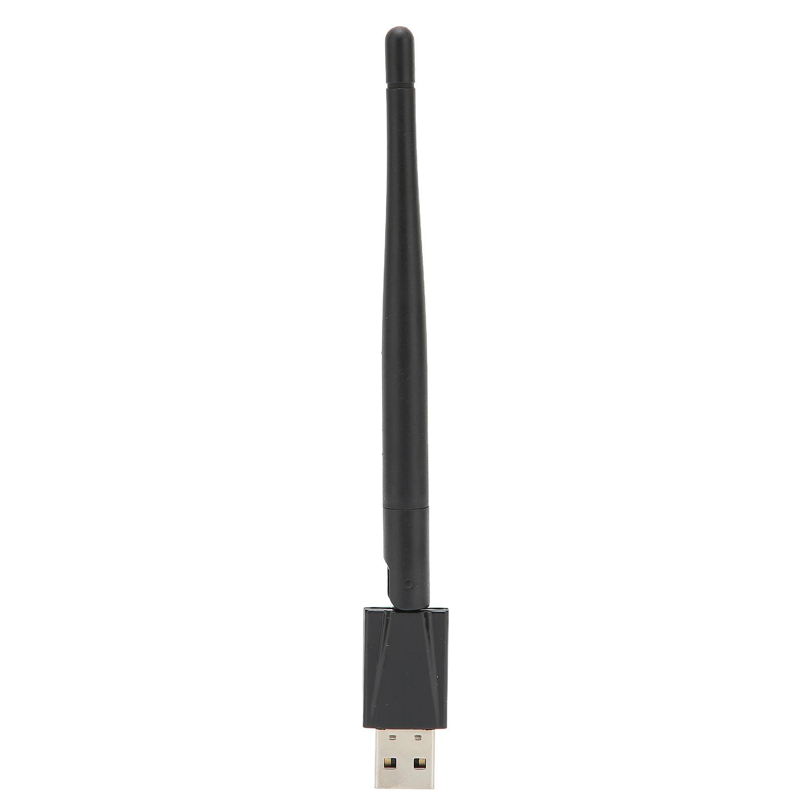 

Wireless Network Card 150Mbps 2.4G 3.5dBi Flexible Design Exquisite Posture Network Adapter