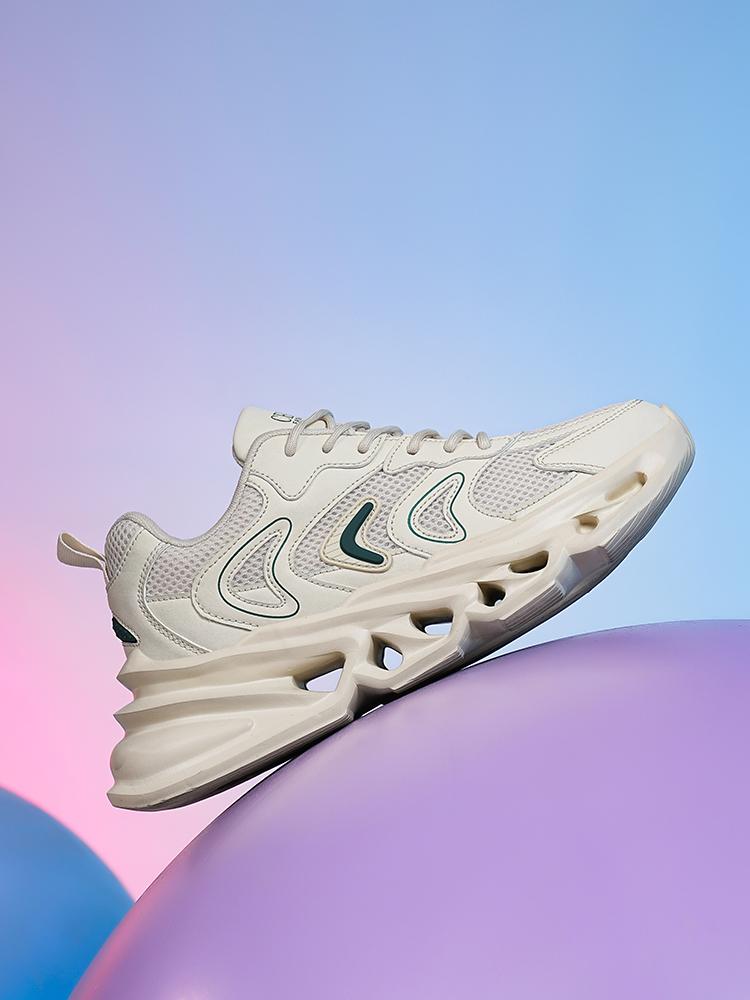 Neue Herren Lauf-Sport-Plattform Weiche Hohe Qualität Komfort Fitnessschuhe Atmungsaktiv Stoßdämpfend Outdoor-Sneaker Mann