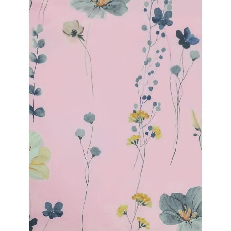 Casual Long Sleeve Women's Floral Print Sweatshirt Spring Fall Clothing Crew Neck