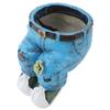 Hose Blumentopf Harz Stilvoller Look Vielseitiger Dekorativer Blumenzucht-Topf Pflanzgefäß Garten