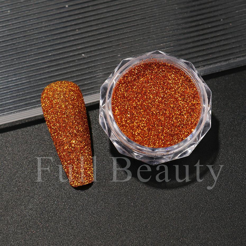 Nail Art Sequins Ins Autumn Thanksgiving Maillard Color Fantasy Maple Leaf Sequins Glitter Set