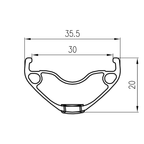 ALEXRIMS CUE3.0 Dirt Jump Bike Wheels, 26-inch Front and Rear Set, F110mm/R135mm, Single Speed, 6H Disc, Black