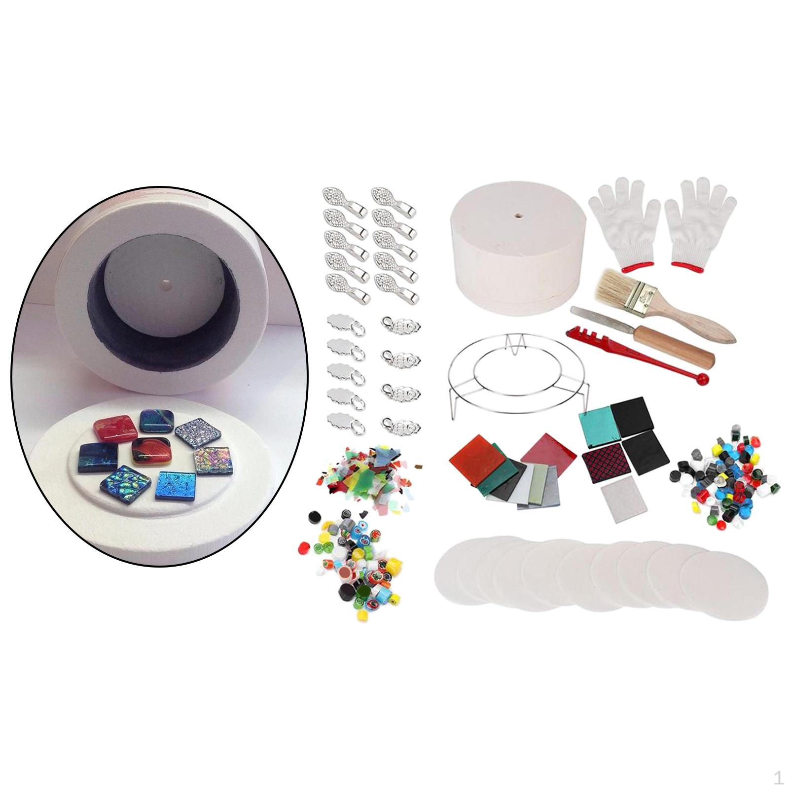 Professional Large Microwave Kiln Kit 14pcs Set for DIY jewelry Fusing