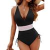 European and American New One-piece Swimsuit Women's Tight-fitting Sexy High-waisted Explosive Swimsuit Women's Bikini