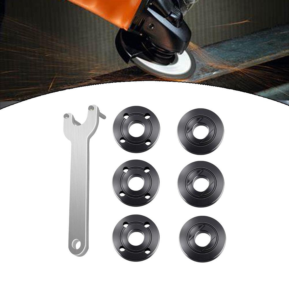 7pcs Wrench Set Angle Grinder Tools Adjustable Wrench Features Easy Removal Design Enhanced Polishing Capability