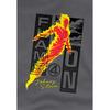 Fantastic Four Unisex Adult Flame On Johnny Storm Trend Long-Sleeved T-Shirt