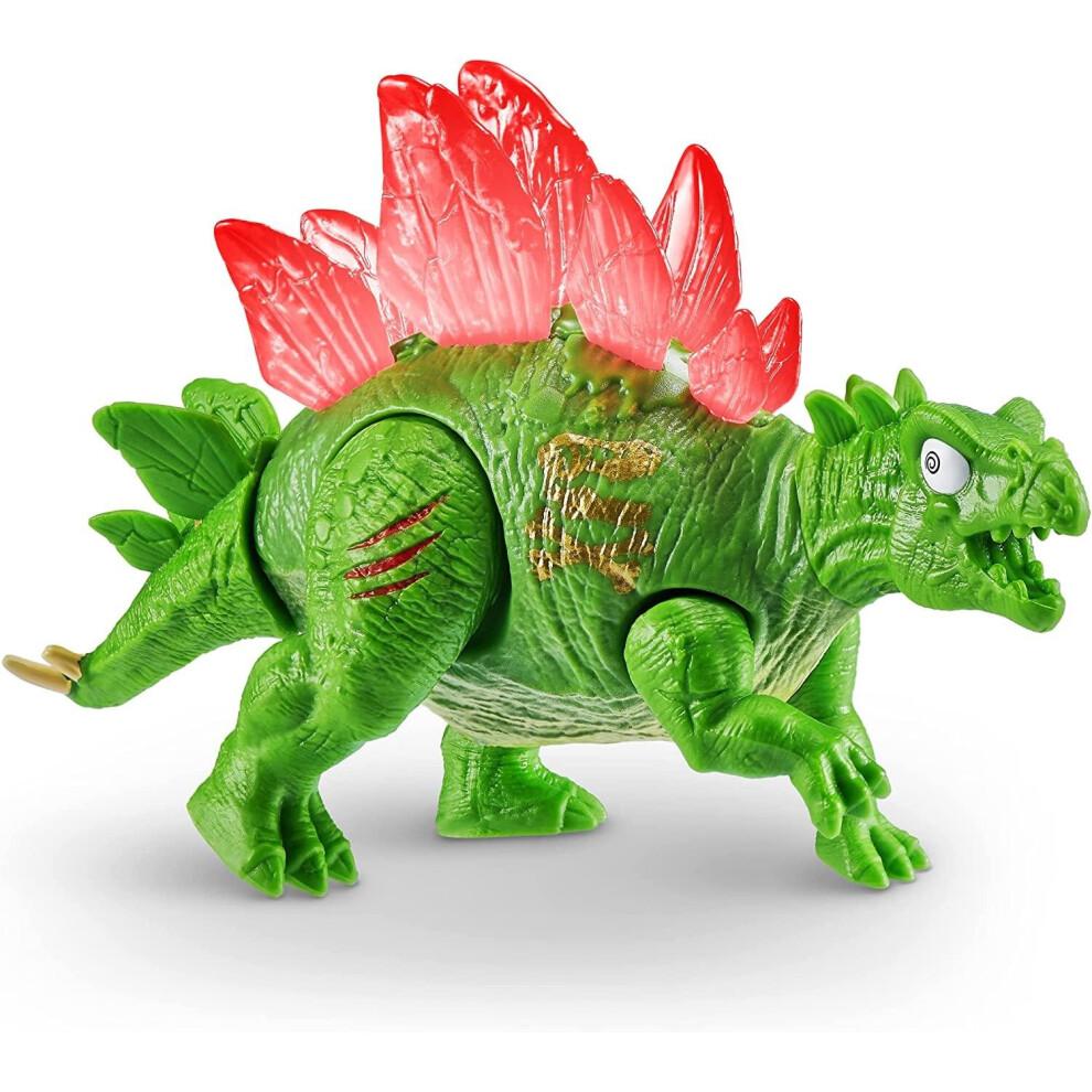 Smashers Dino Island Überraschungs-Mini-Ei GRÜNER Stegosaurus - 12 Überraschungen, Schleim & Sand, Sammle sie alle ZU152
