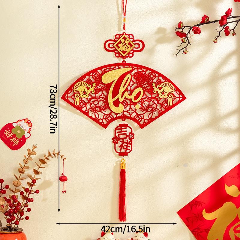 2025 Chinesisches Neujahr Schlangen Dekorationen Vietnamesischer Hängeornament Frühlingsfest Wanddeko Traditionelle Mondneujahrsdeko