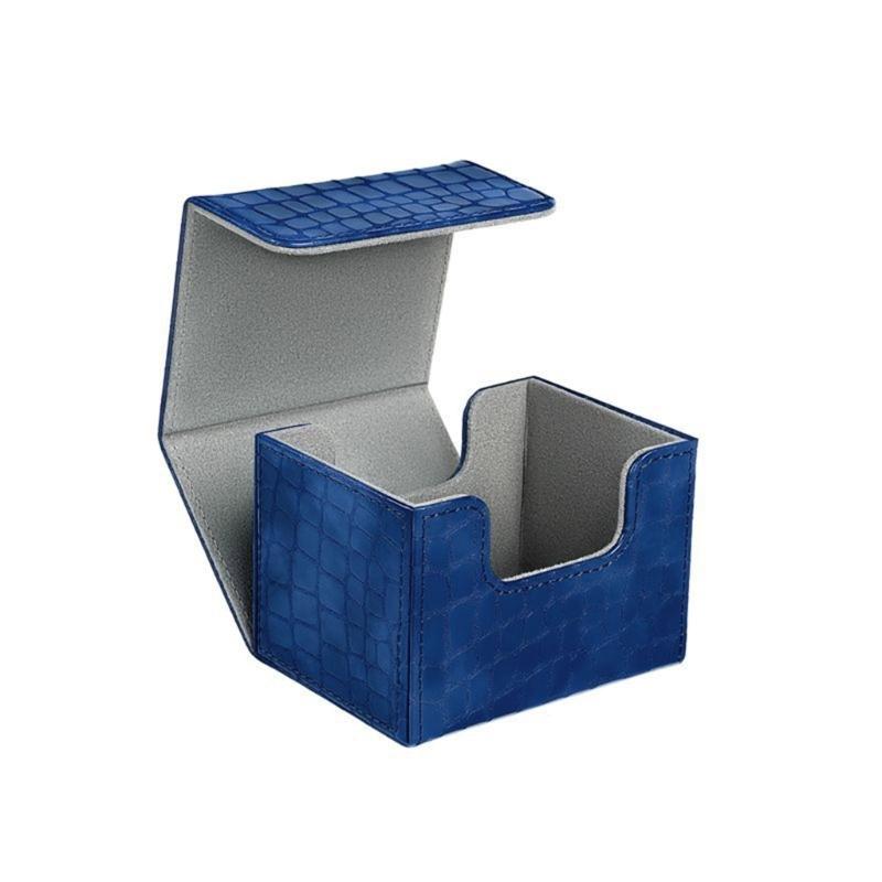 Magnetic Playing Cards Deck Card Storage Box for Game Cards Storage PU Leather Deck Card Box Card Deck Case Cards Box