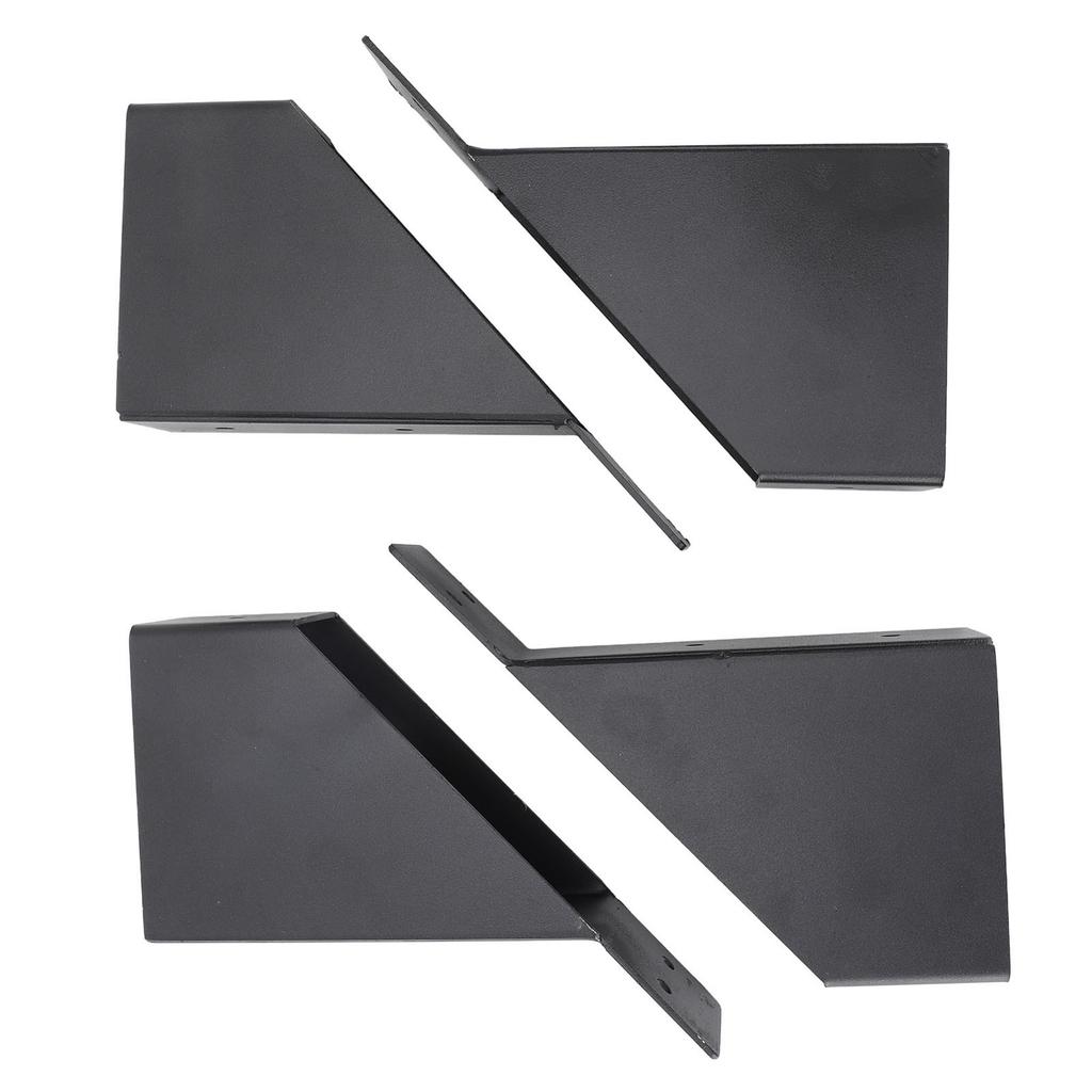 4Pcs Pergola Bracket Galvanized Drainage Hole Design 45 Degree Angle Pergola Reinforcing Bracket For Gazebo Courtyard Garage