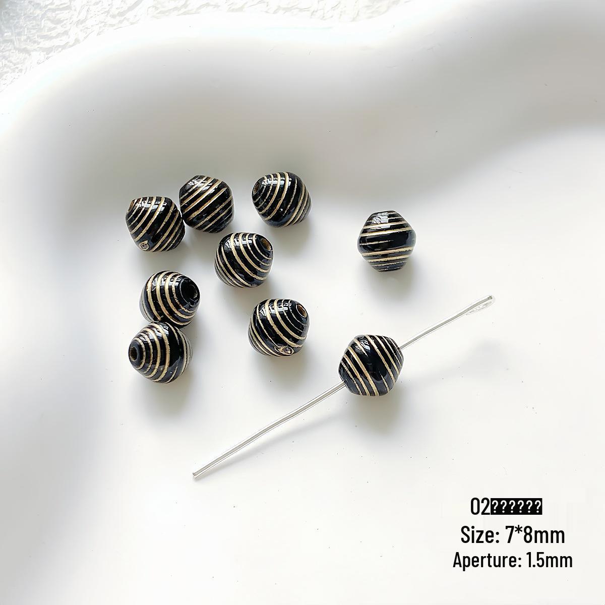 

Браслет-ожерелье ручной работы Black Series Барочное золото Роза и рыбка