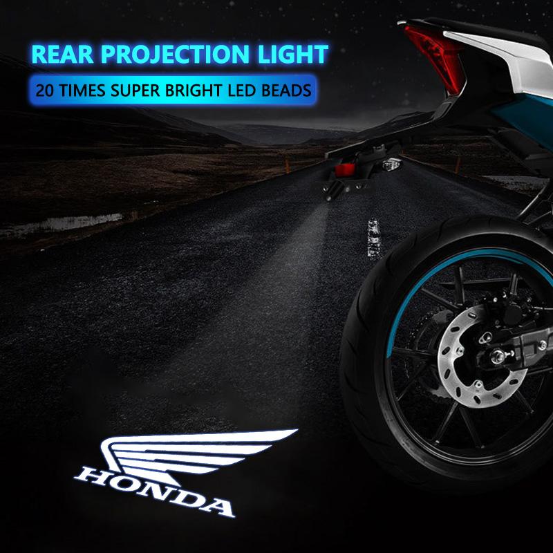 LED Motorcycle Welcome Light Tail HD Projection Modified Lighting Lamp For Honda CBR CB400 CB650 FCBF CBR250RR CRF SH300 NC750