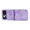 Crossbody Lanyard Wallet Cards Solt Leather Case for Samsung Galaxy Z Flip 6 5 4 Flip5 3 Flip4 5G Card Holder Phone Cover Coque