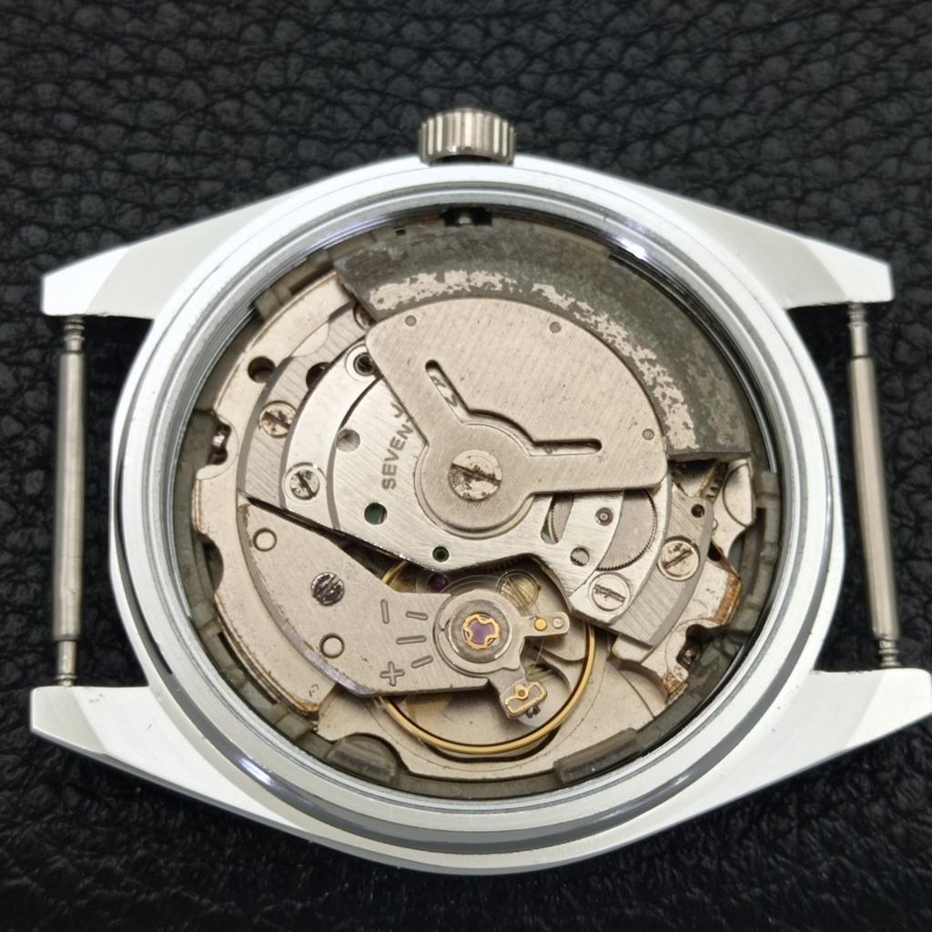 REFURBISHED SEIKO 5 AUTOMATIC MENS WATCH JAPAN MADE GREEN DIAL CUSTOM A440093-2 QV90-a440093