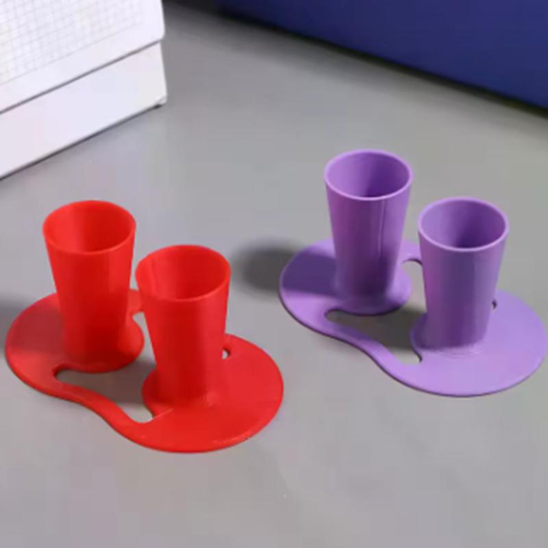 Inverted Glue Bottle Stand Holder Non-Slip Base Drip-Free Stain-Proof Storage Rack Office Home Glue Bottle Organizer Tool