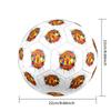 Manchester Crest Soccer Ball Size 5 Football Machine-Stitched Indoor/Outdoor Training and Matches Perfect Commemorative Gift for Soccer Lovers