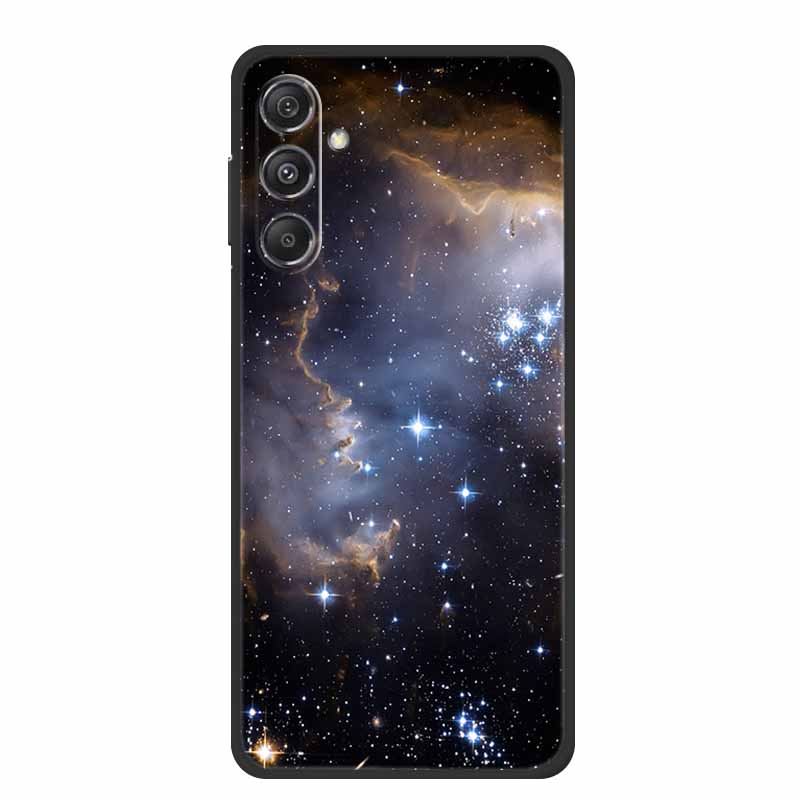 Funda For Samsung A17 Back Cover Case Fashion Black Silicone TPU Soft Phone Case For Samsung Galaxy A17 2025 Case A 17 Coque Bag
