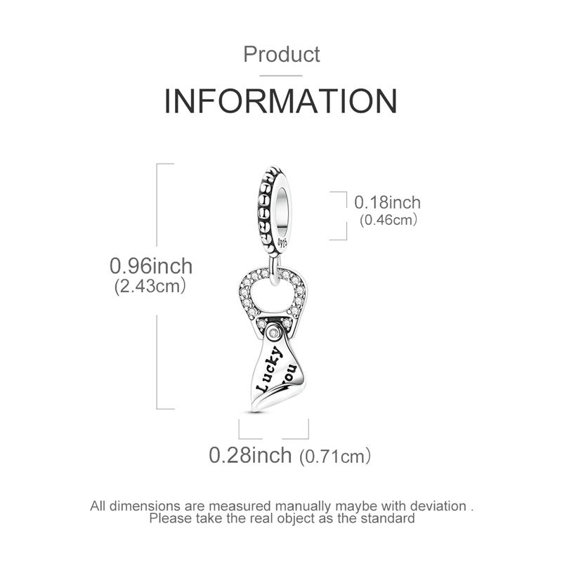 Copper Charms Beads Coffee Hexagram Phone Rings Pendants Fit Women Original Bracelet Diy Jewelry Gift