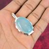 Chalcedony 925 Solid Sterling Silver Pendant, Handmade Gemstone Pendant Jewelry, Gifts For Wife Brand New Pendant