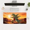 Pokemon Mega Tyranitar Crystal Power Scene Extended Gaming Mouse Pad Large Desk Mat