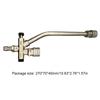 Dual Valve Dual Valve Snow Foam Spray Gun Stainless Steel Foam Lance Nozzle Foam Generator Accessories for High Pressure Washer