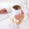 Automatischer, selbstrührender Magnetbecher aus Edelstahl, Kaffeemischbecher, Mixer, USB-Aufladung, intelligenter Mixerbecher mit auslaufsicherem Deckel