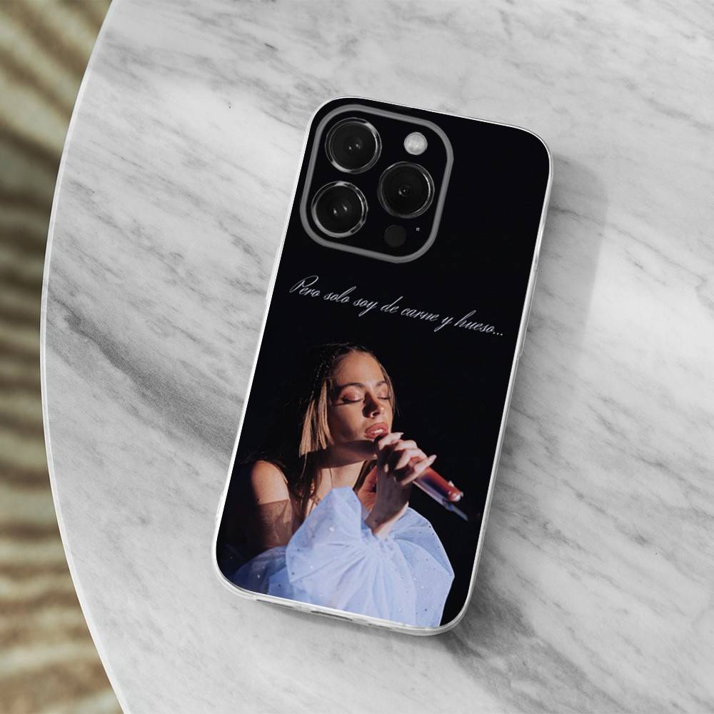 Singer T-Tini S-Stoessel Phone Case For iPhone 16,15,14,13,12,11 Pro,Max,Plus,X,XS,XR,SE,Mini Transparent Soft Cover
