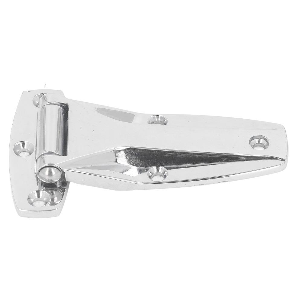 Silver T Strap Hinge Zinc Alloy Material Zinc Alloy T Hinge  Toolboxes and Cargo Trailers